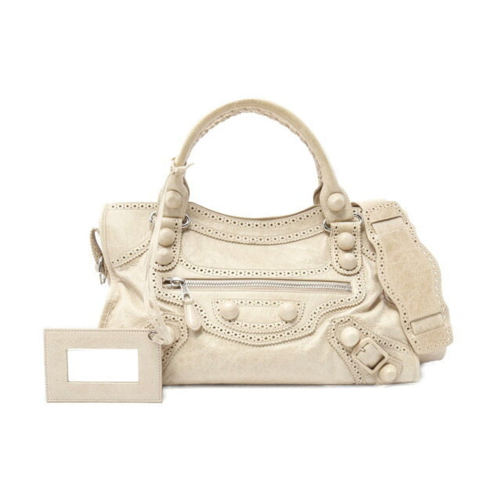 Balenciaga Giant handbag beige City leather - Picture 2 of 7